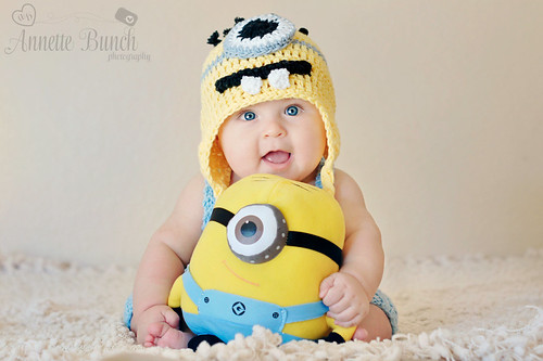 Minion Baby My little minion baby is 6 months now! A half … Flickr