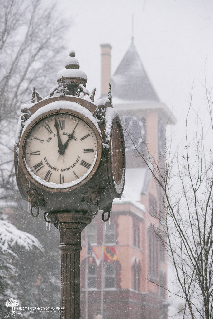 Baxter's Clock New Bern, NC February 11, 2014 A unusual … Flickr