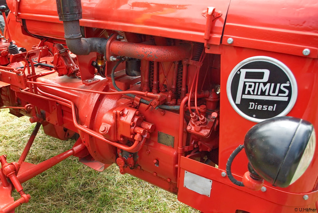 1958 Primus PD1ZL Motor MWM AKD311Z TraktorMotor Ulrich Häfner