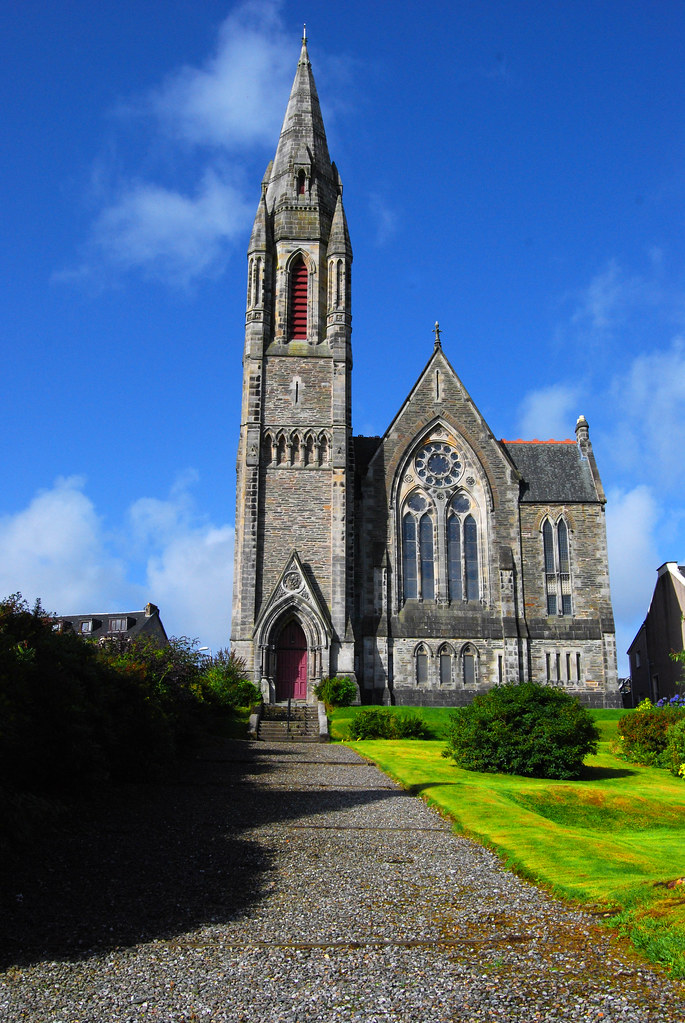 church dunoon view in lightbox Hilda Cameron Flickr