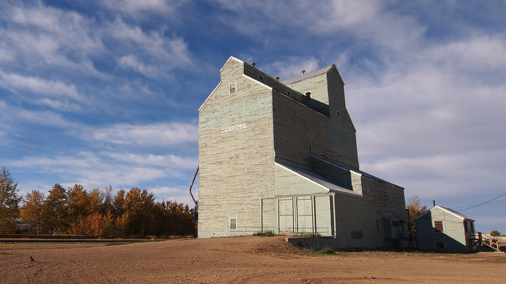 Camrose Alberta Grain Elevator One of the few grain elevat… Flickr