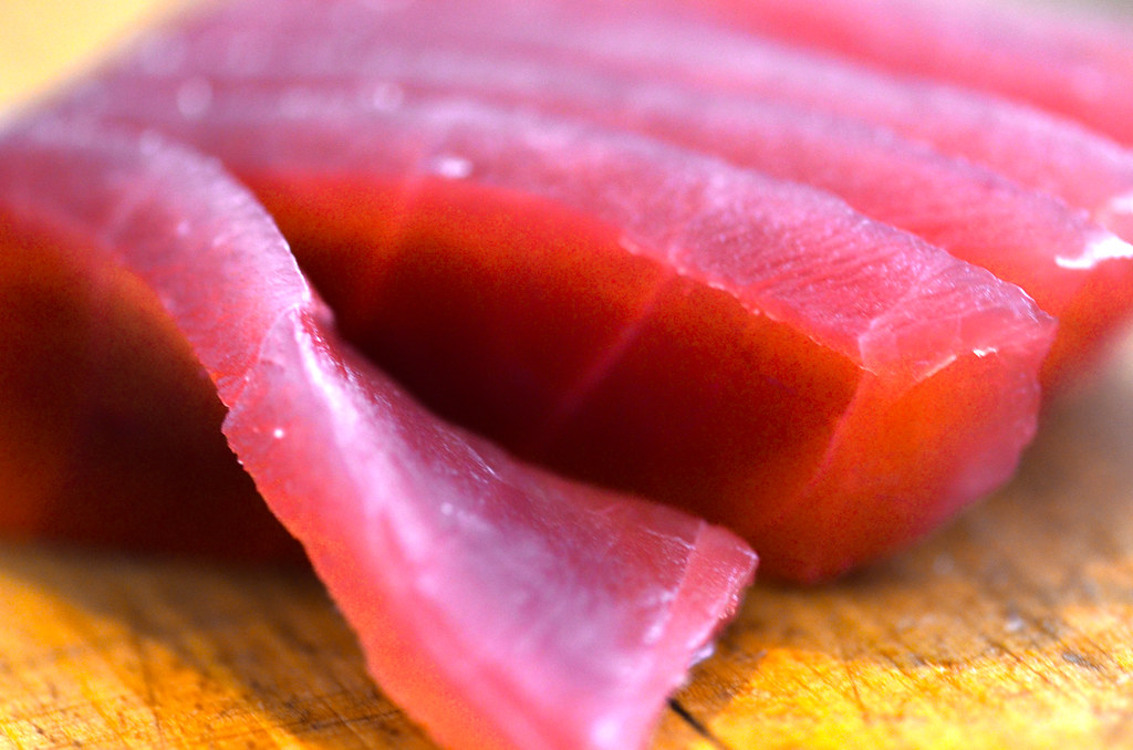 Tuna Tuna slices ready to use or eat. Hëamon Flickr