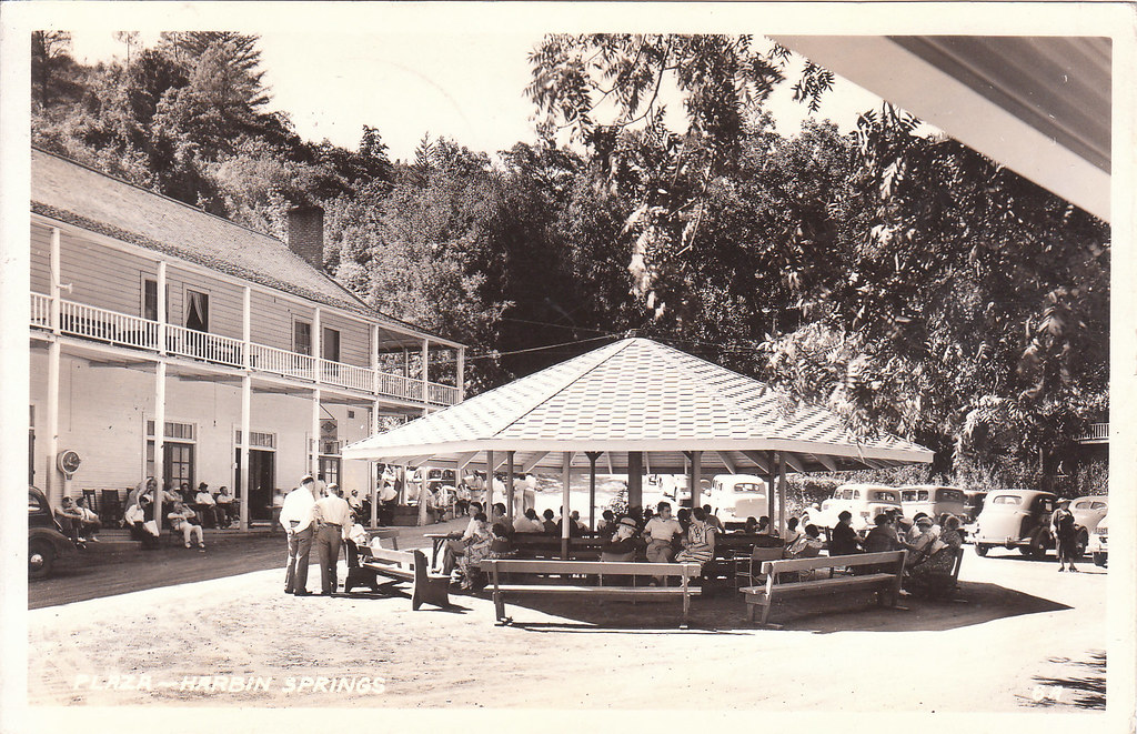 Plaza Harbin Springs 1942 Middletown CA Ed Bierman Flickr