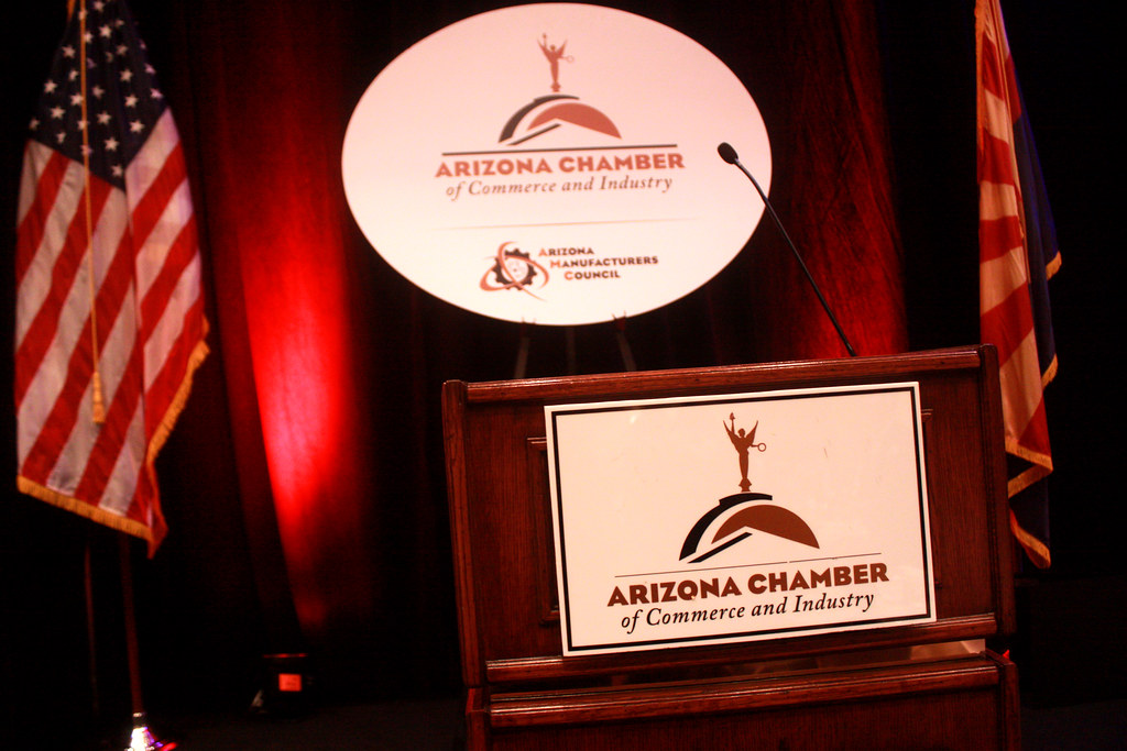 Arizona Chamber of Commerce stage Stage at the Arizona Cha… Flickr