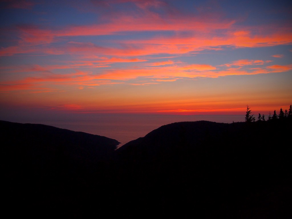 Cape Breton Plateau Sunset John Fontanilles Flickr