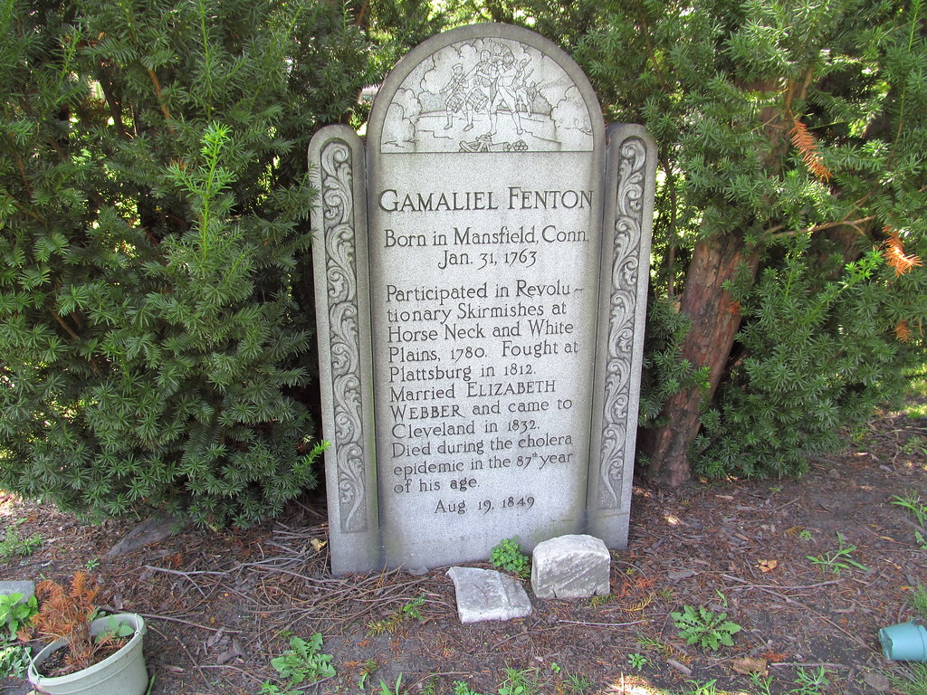 Gamaliel Fenton Memorial at Erie Street Cemetery Clevela… Flickr