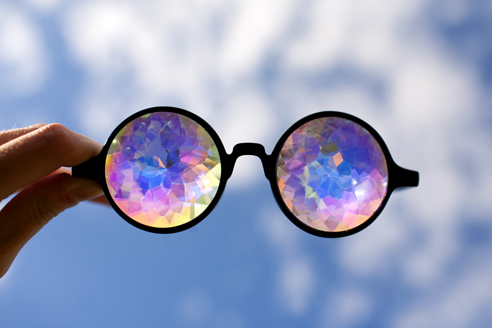 H0les coolest glasses ever. katie sokoler Flickr