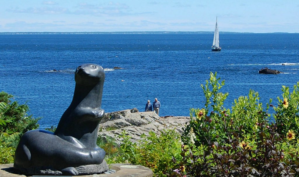 Ogunquin Museum of American Art the Sculpture Garden