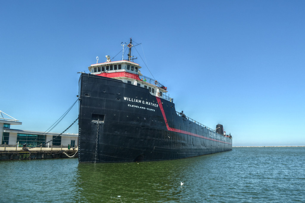 Great Lakes Freighter William G. Mather The Steamship Will… Flickr