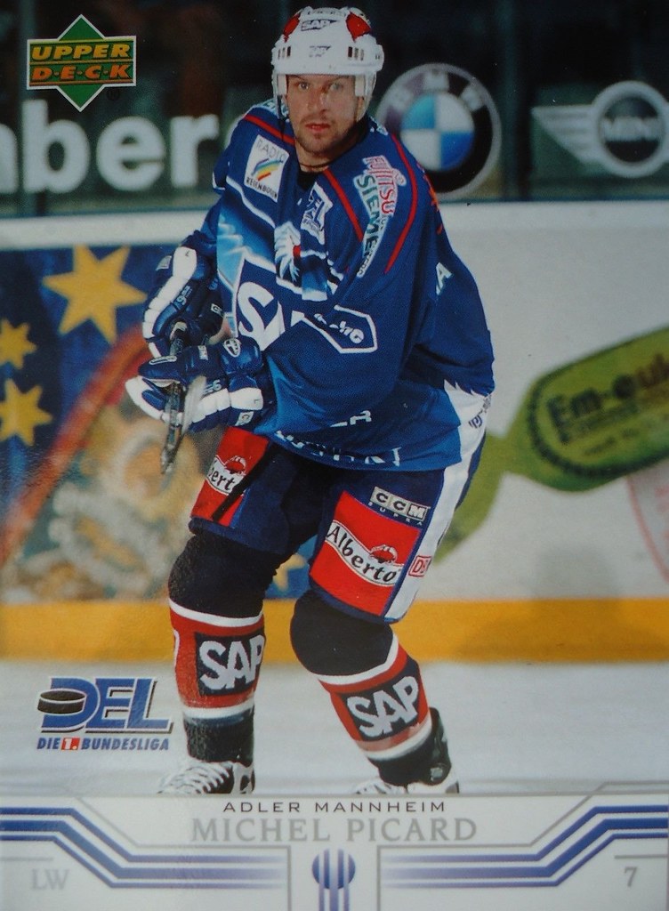 7 Michel PICARD in action 2001 2002 Adler Mannheim Game… Flickr