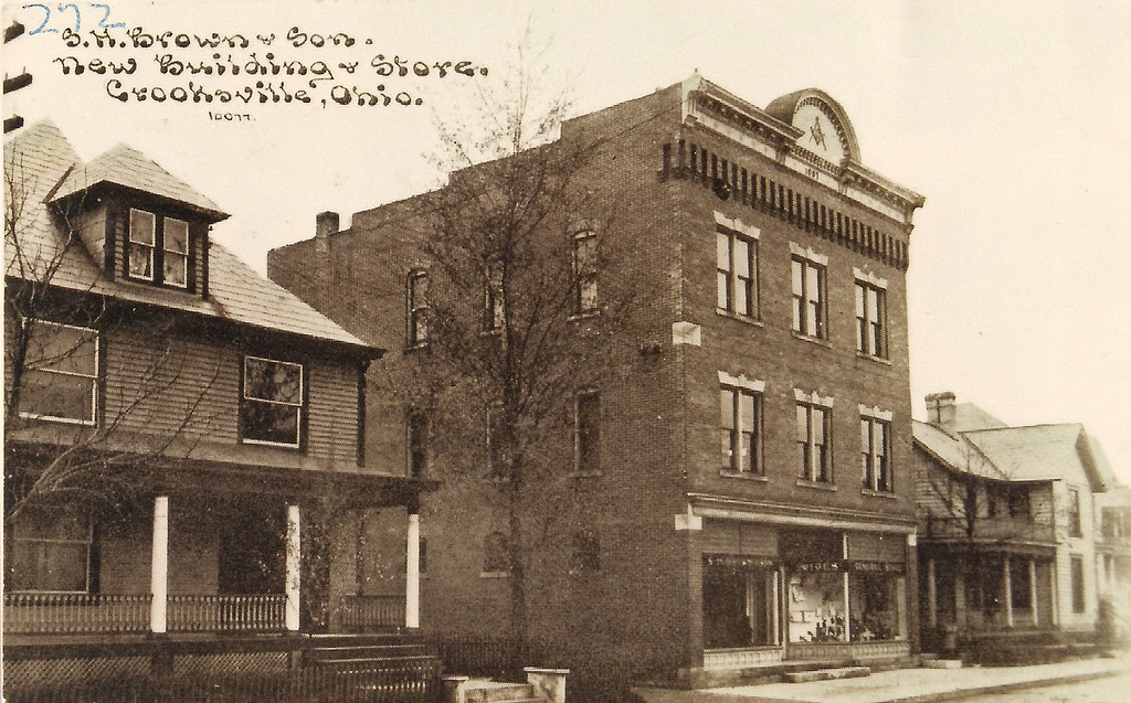 S. H. Brown & Son Store, Crooksville, Ohio Perry County Historical