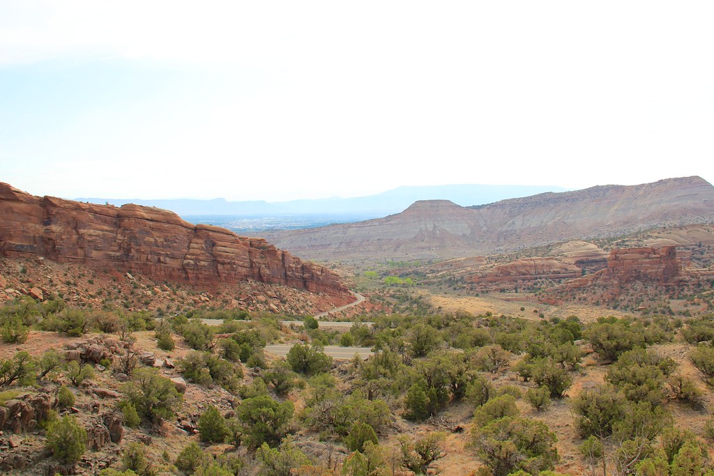 Ascending from East Entrance windy, switchback road Flickr