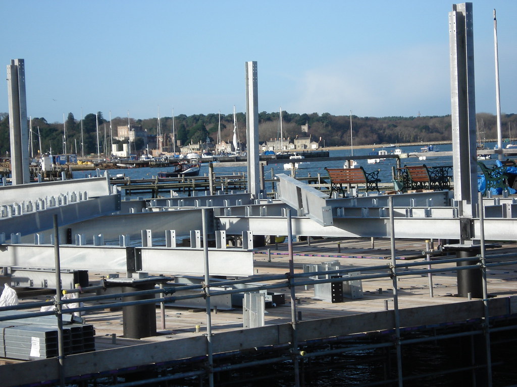 North Haven Yacht Club. Rebuilding at Sandbanks, Poole in 2008 Flickr