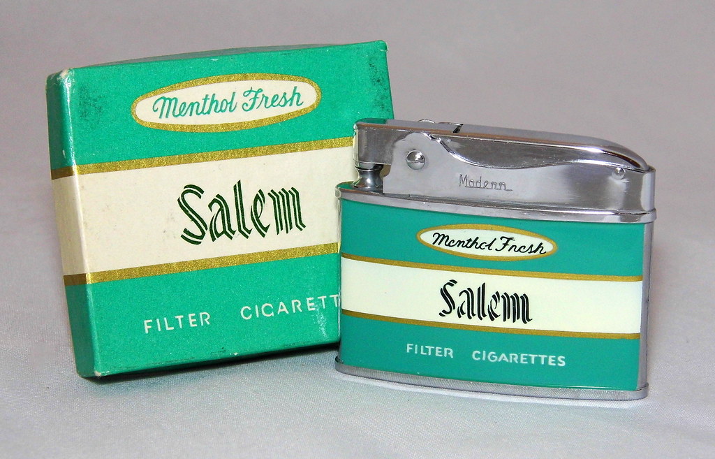Vintage Salem Cigarettes Lighter by Modern, Made in Japan Flickr