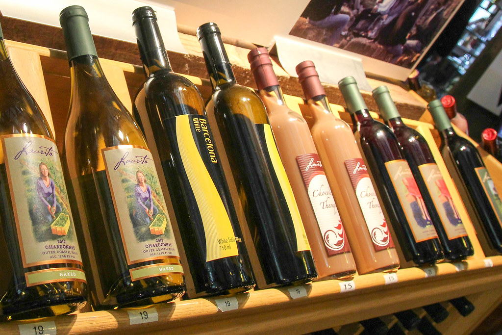 Wines for sale... Taken at Laurita Winery, in New Egypt, o… Flickr