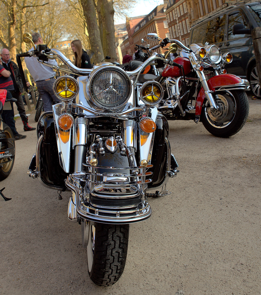 Harley Davidsons001.CR2 Avenue Drivers meet Welsh Harlequin Flickr
