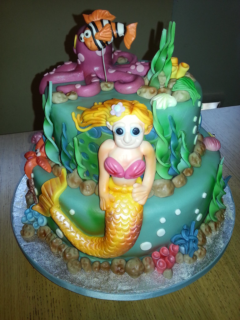 20130623_140207 All About the Cake, Under the sea cake, Me… Flickr