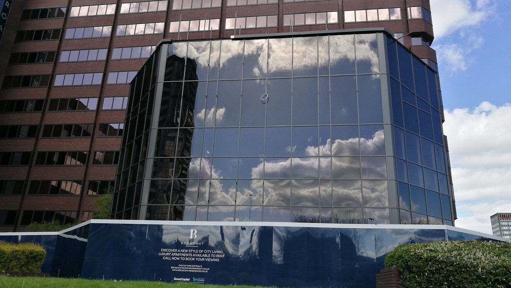 Broadway Residences glass box The glass box at the Broad… Flickr