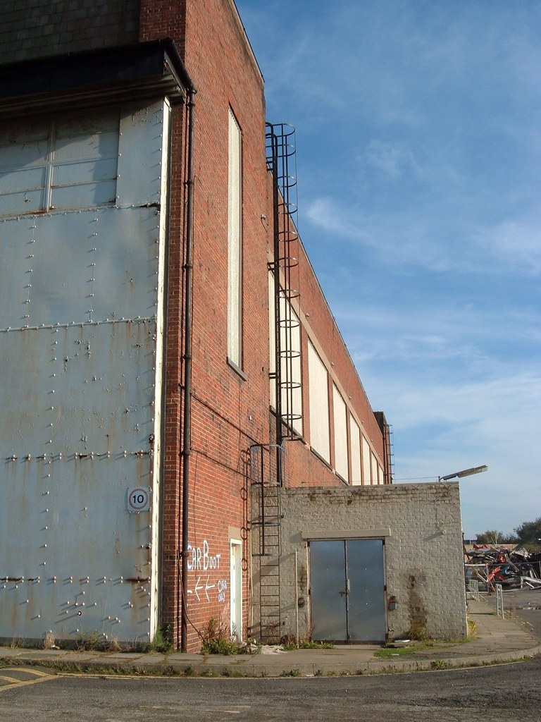 RAF ThornabyonTees, Yorkshire, C Type Hangar After Briti… Flickr
