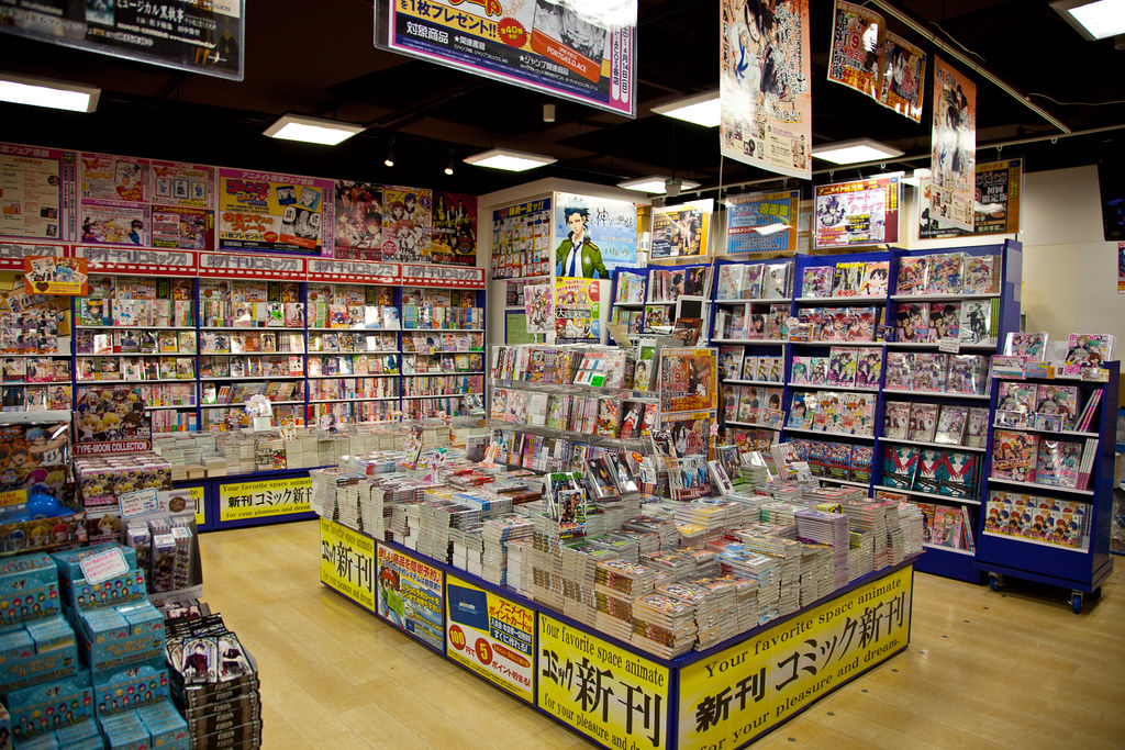 Inside Shibuya Animate I somehow ran into the Animate stor… Flickr