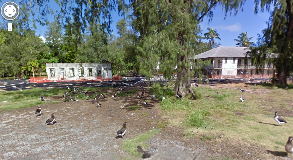 Midway Atoll Image from Google Street View. maps.google.co… Flickr