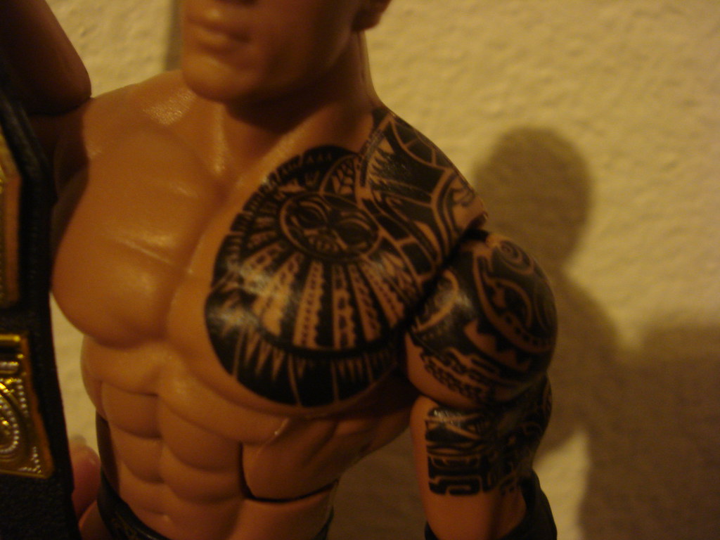 Elite 22 The Rock Samoan Chest Tattoo Roberto C