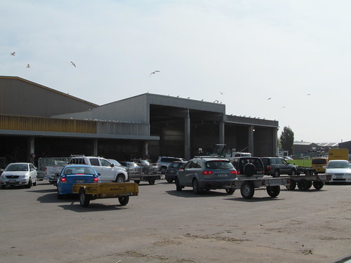Traffic jam at the local EcoDrop recycling centre This is … Flickr