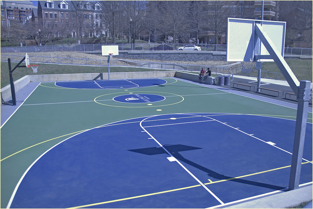 Basketball Courts Newly ReOpened Rocky Run Park Arling… Flickr