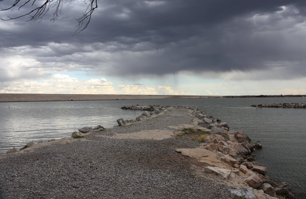 Storm at Ft. Supply Lake 167/365 March 26, 2017 Flickr