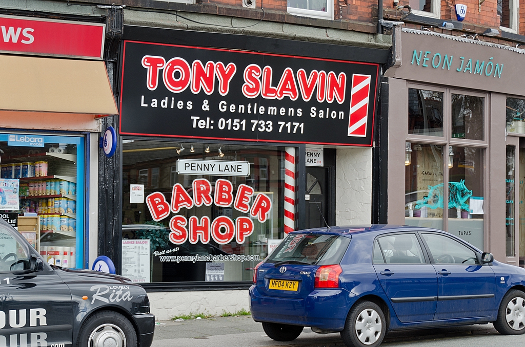 Liverpool Beatlescity penny lane barber shop Flickr