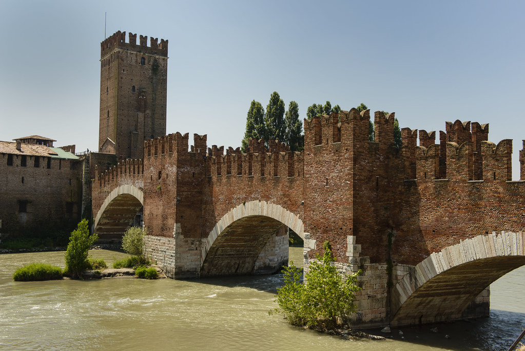 Ponte Scaligero 3 Verona, Italy. Flickr