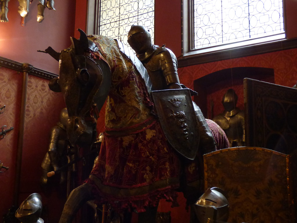 Eastnor Castle suits of armour Knight in shining armou… Flickr