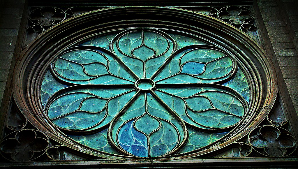 Rose Window at the Cathedral of the Most Blessed Sacrament… Flickr