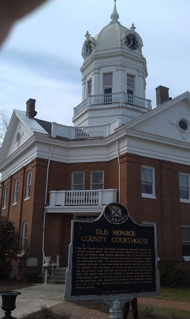 old Monroe County Courthouse Monroeville AL (7) a photo on Flickriver