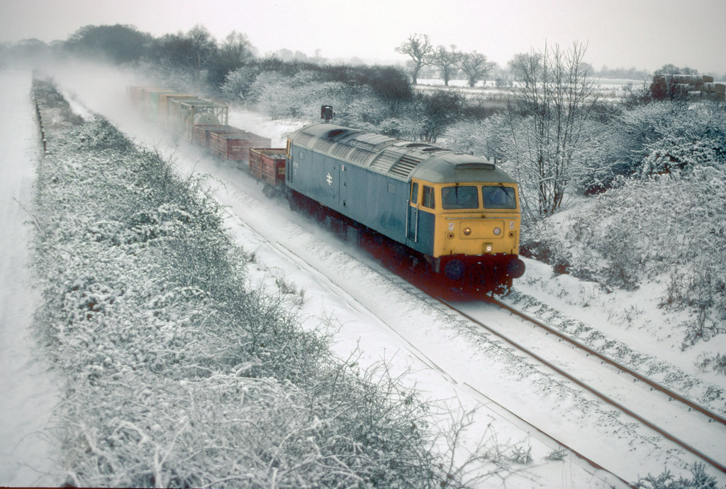Levington, Felixstowe branch, 1985 Keith Halton Flickr