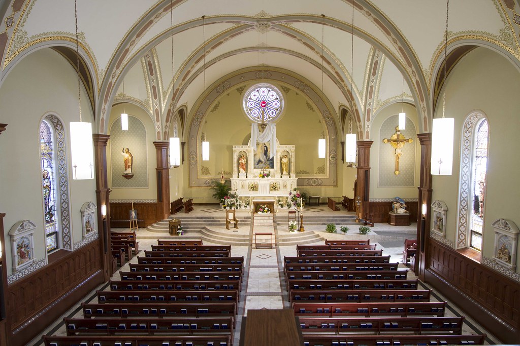 Notre Dame Catholic Church in Chippewa Falls Wisconsin Flickr