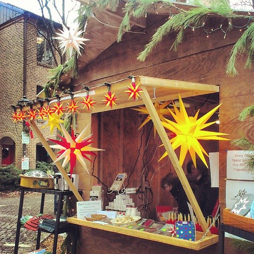 The Moravian Historical Society's hut at Christmas City Vi… Flickr