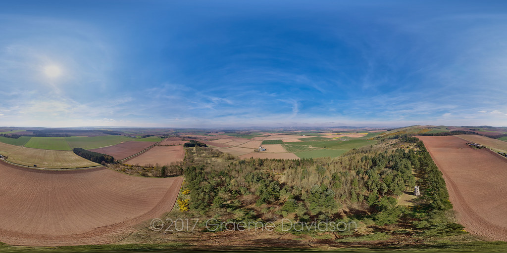 Kirkton Hill and Tower Aerial 360 Panorama 08042017a Flickr
