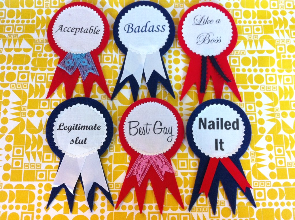 Badges of honor Badges by AmyD! Wholly Craft! Flickr