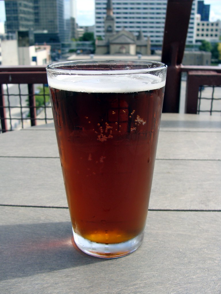 Hop City Barking Squirrel Lager Enjoyed on the Rooftop of … Flickr