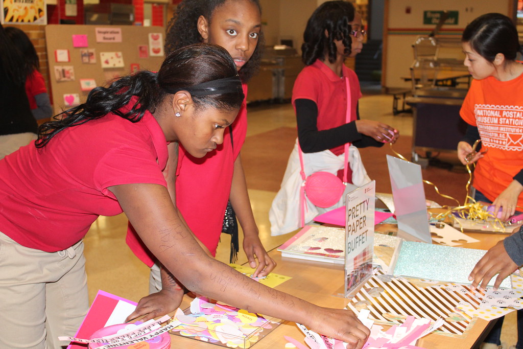 SH Valentines day card making with the postal museum Flickr