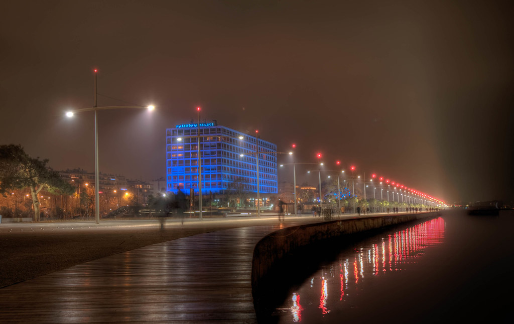 Makedonia Palace and New Pier, Thessaloniki, Greece Flickr