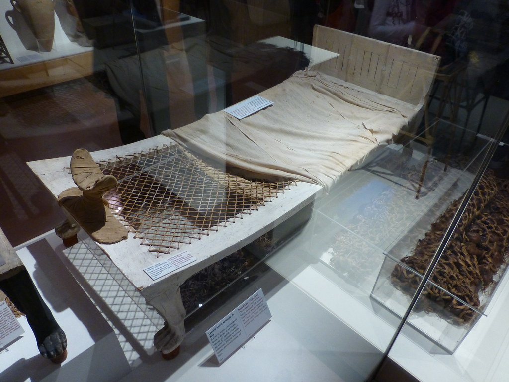 Bed of Merit The bed of Merit, found in her & Kha's tomb i… Flickr