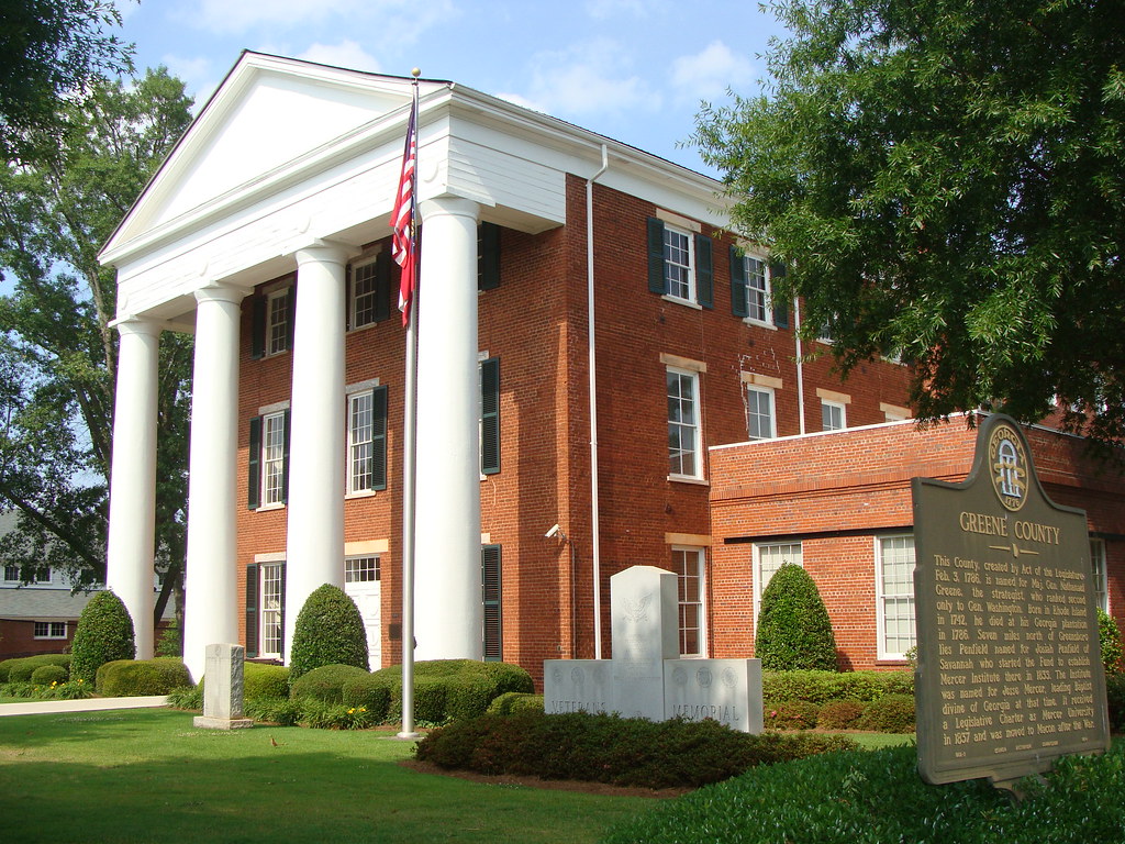 Greene County Court HouseGreensboro, Ga. Built 1848184… Flickr