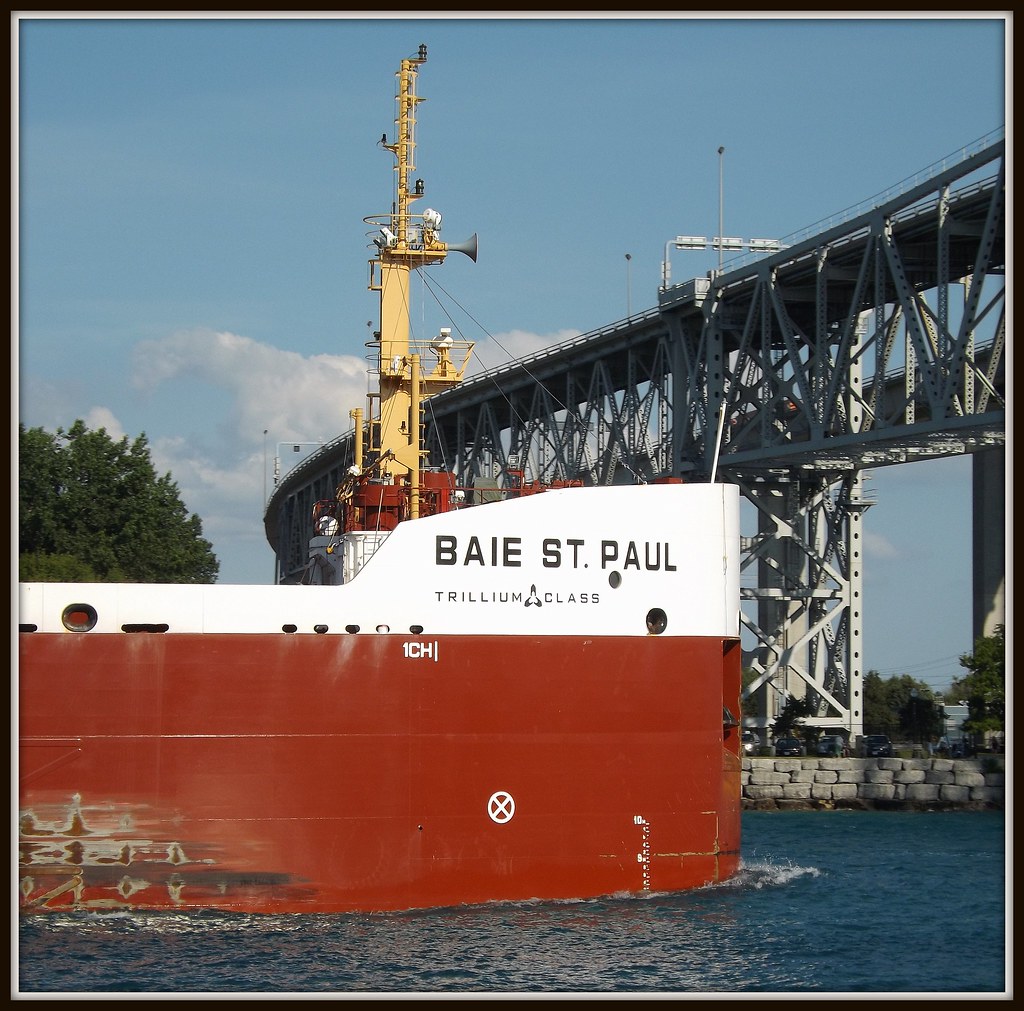 Baie St. Paul, Canada Steamship Lines Near Blue Water Bri… Flickr