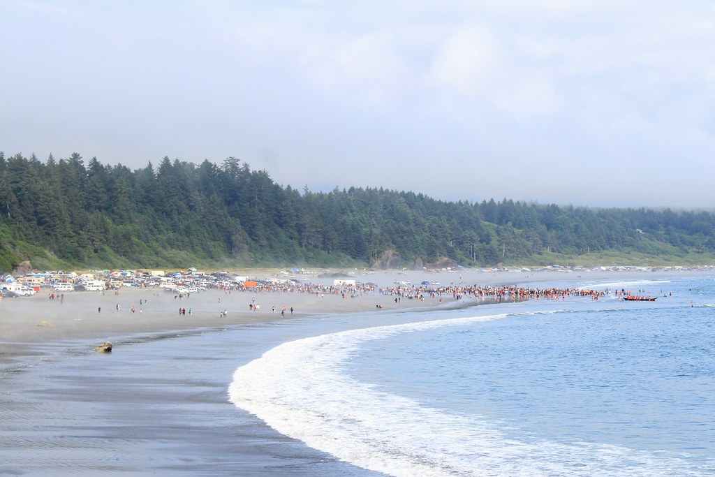 Landing at Point Grenville Thursday Paddle to Quinault Can… Flickr