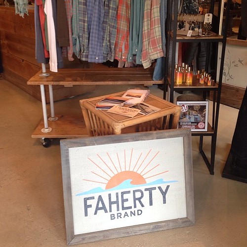 Snagged a fahertybrand work shirt tonight. Such great peo… Flickr