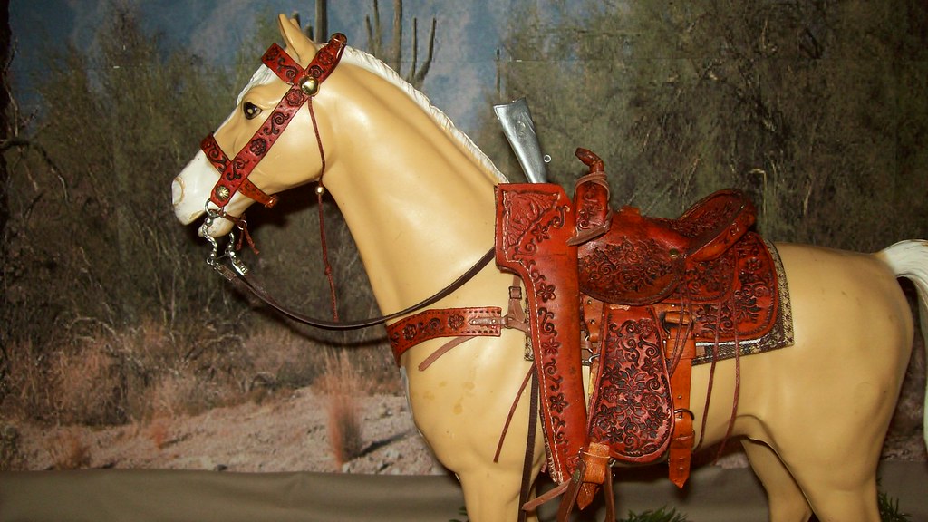 1/6 scale model horse saddle a 1/6 scale saddle set made b… Flickr