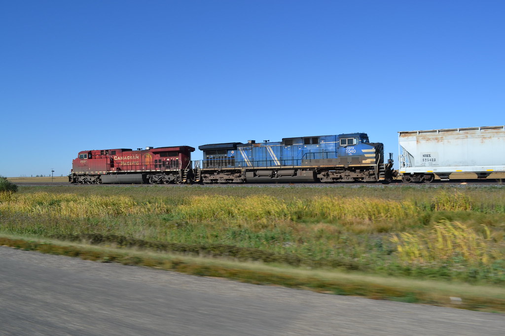 Canadian Pacific freight train Estervan, Saskatchewan 15/9… Flickr