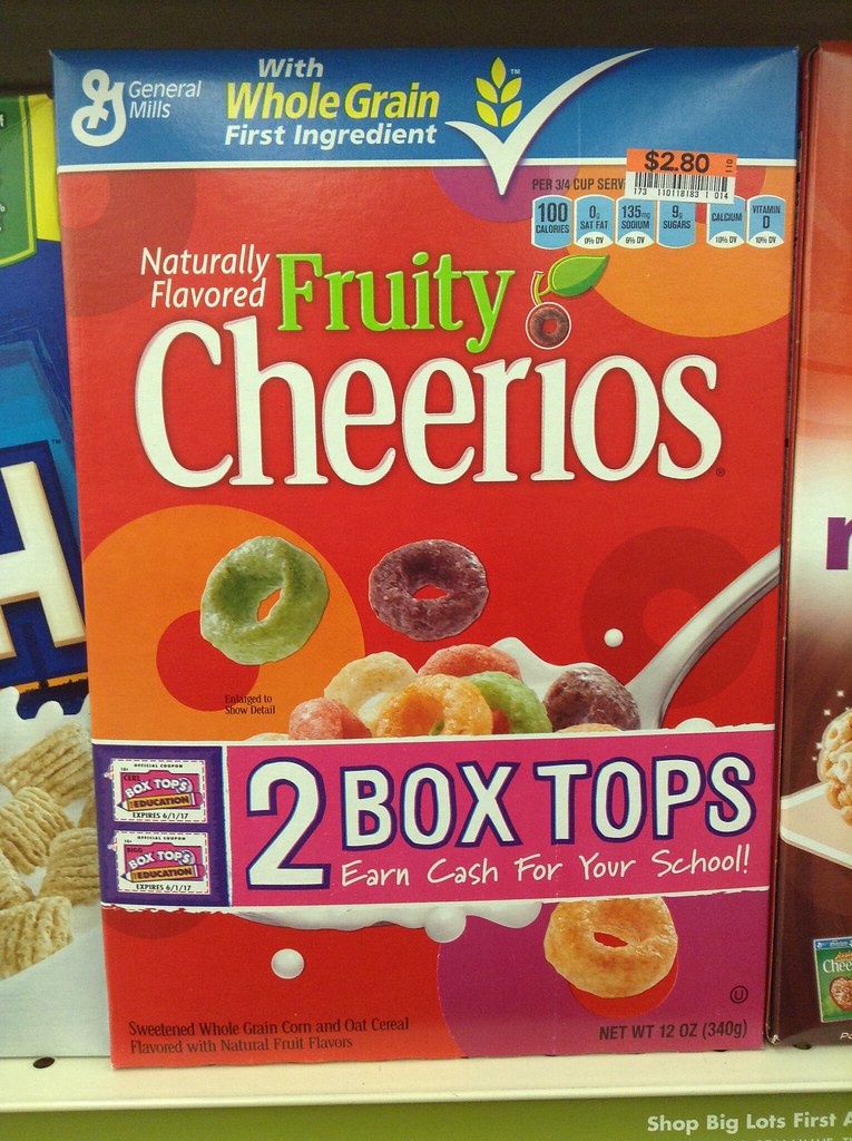 Box Tops for Education Breakfast Cereal Packages Box Tops … Flickr